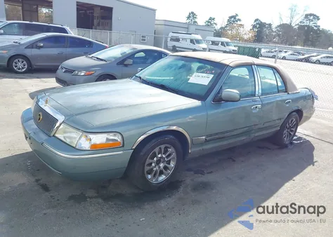 2005 Mercury Grand Marquis Gs from USA, damaged, VIN 2MEFM74W95X630001